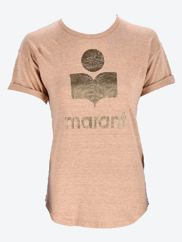 Koldi shiny marant t-shirt-- V-Neck T-Shirt Long Sleeve Cotton