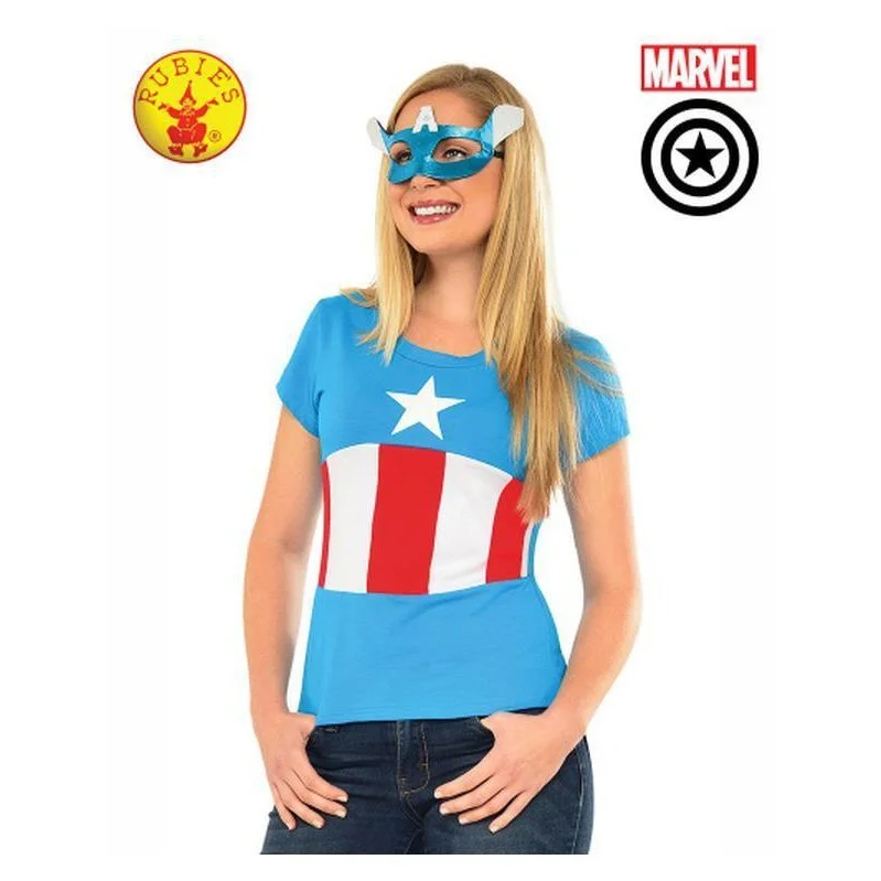 American Dream Tshirt Size S-- Mesh Blend Leather Blend Suede Blend