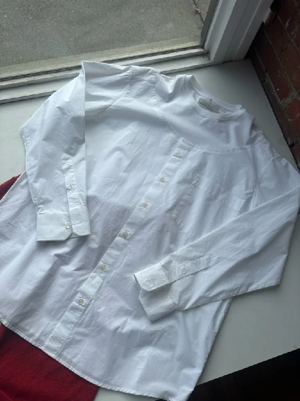 MM6 Size L Shirts (Pre-owned)-- Striped Floral Plaid