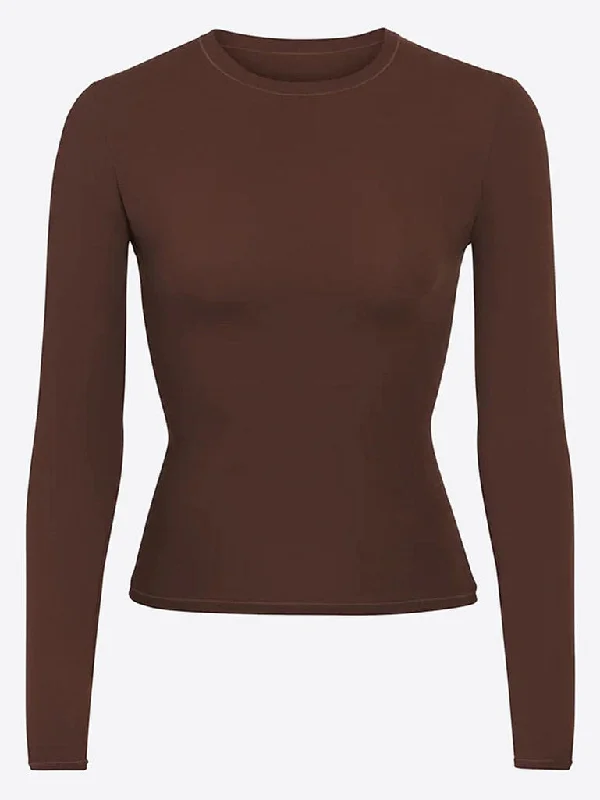 Fits Everybody Long Sleeve T-shirt-- Rayon Fabric Velvet Fabric Corduroy Fabric