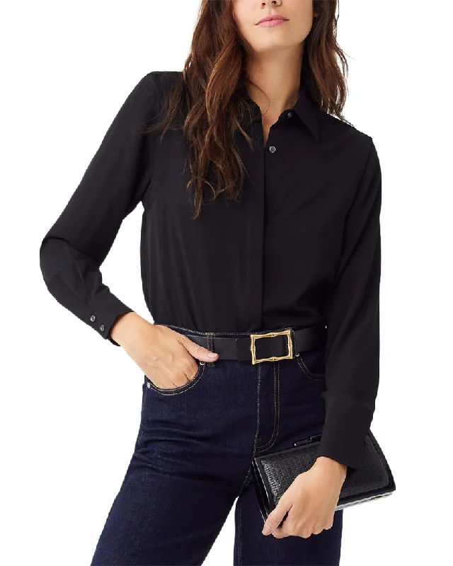 J.McLaughlin Circe Blouse Feminine Ruffle Blouse
