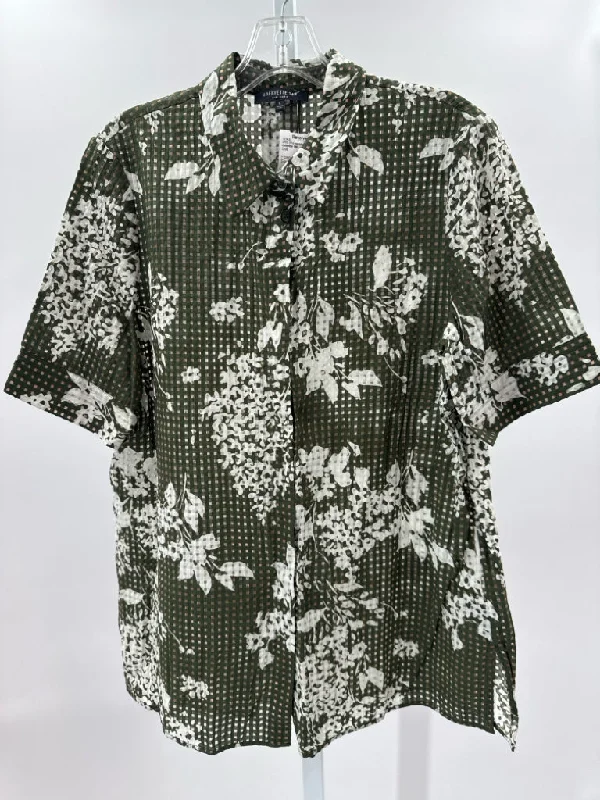 Lafayette 148 Size L Shirts (Pre-owned)-- Graphic Embroidered Appliqued