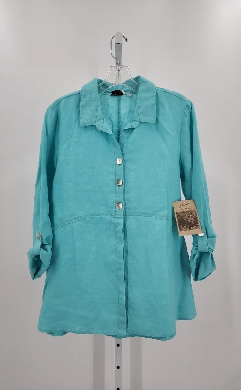 Habitat Size XS Shirts (Pre-owned)-- Houndstooth Herringbone Solid