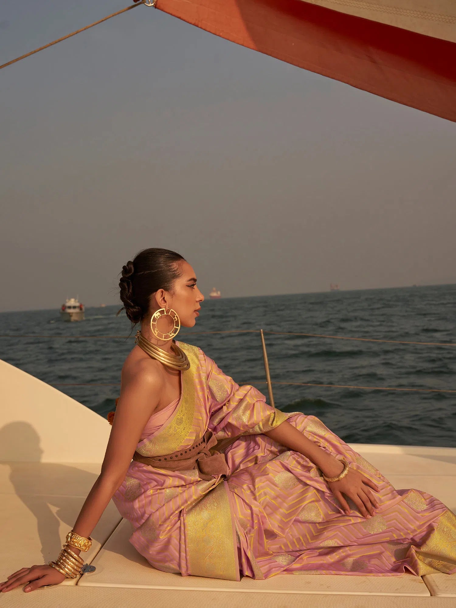 Saree Mall Women's Blend Mauve Woven Design Designer Saree With Blouse Piece-KING305001 Casual Relaxed Blouse Saree Mall Women's Blend Mauve Woven Design Designer Saree With Blouse Piece-KING305001 Casual Relaxed Blouse
