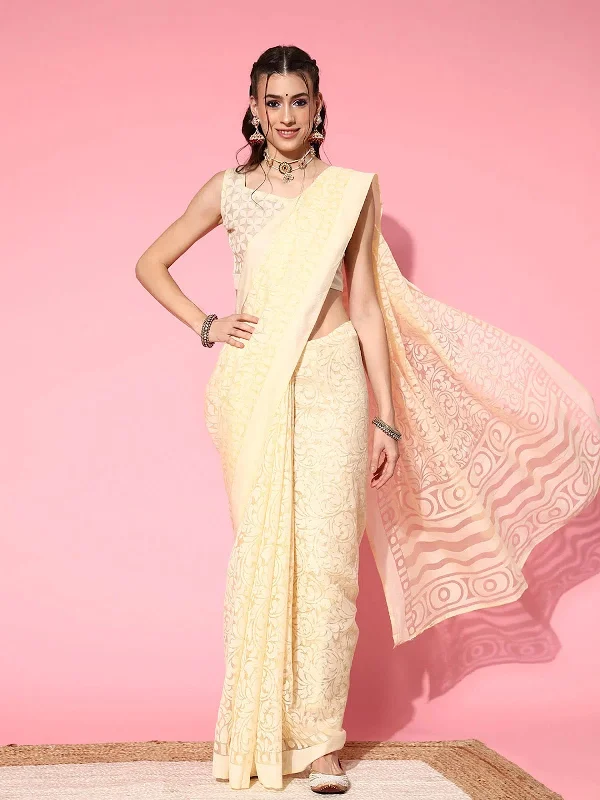 Saree Mall Women's Brasso Off White Printed Designer Saree With Blouse Piece-MSKR01F Lightweight Linen Blouse Saree Mall Women's Brasso Off White Printed Designer Saree With Blouse Piece-MSKR01F Lightweight Linen Blouse