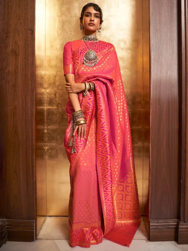 Saree Mall Women's Blend Peach Woven Design Handloom Saree With Blouse Piece-KAZAH271007 Everyday Stylish Blouse Saree Mall Women's Blend Peach Woven Design Handloom Saree With Blouse Piece-KAZAH271007 Everyday Stylish Blouse