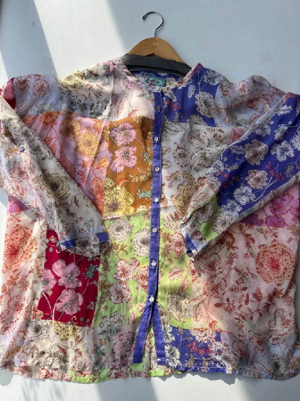 Johnny Was Size XL Shirts (Pre-owned)-- Front Pockets Side Pockets Patch Pockets