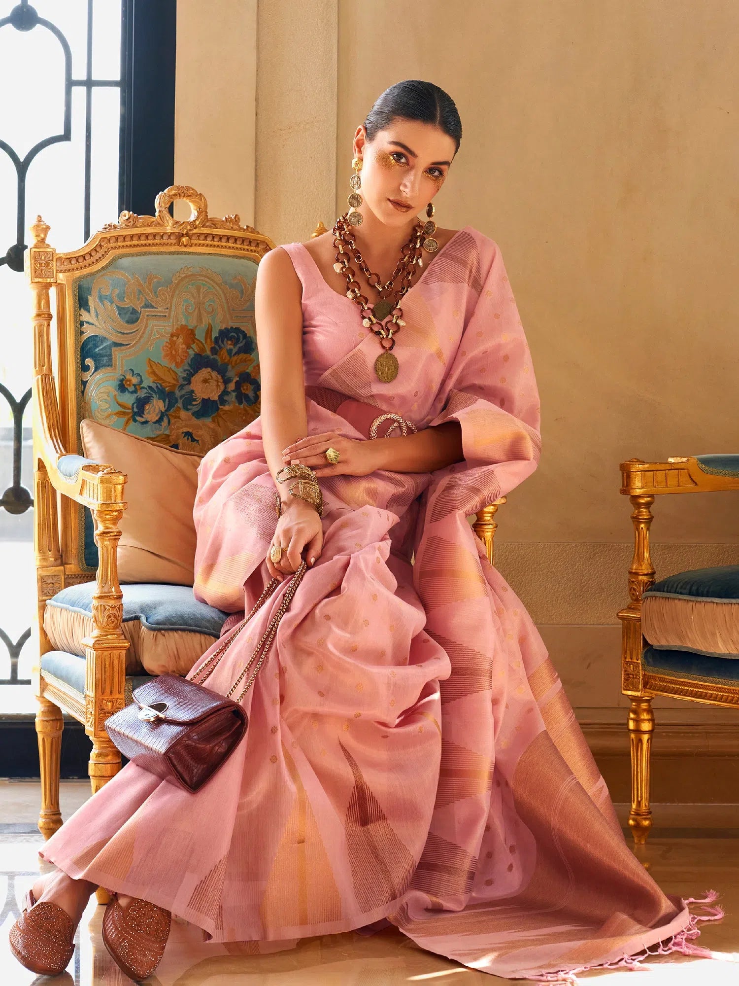 Saree Mall Women's Tissue Mauve Woven Design Designer Saree With Blouse Piece-KYARI8005 Lightweight Tunic Blouse Saree Mall Women's Tissue Mauve Woven Design Designer Saree With Blouse Piece-KYARI8005 Lightweight Tunic Blouse