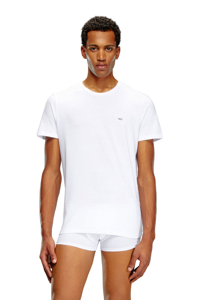 Three-pack crew-neck T-shirts-- Seamless Knitted Crochet