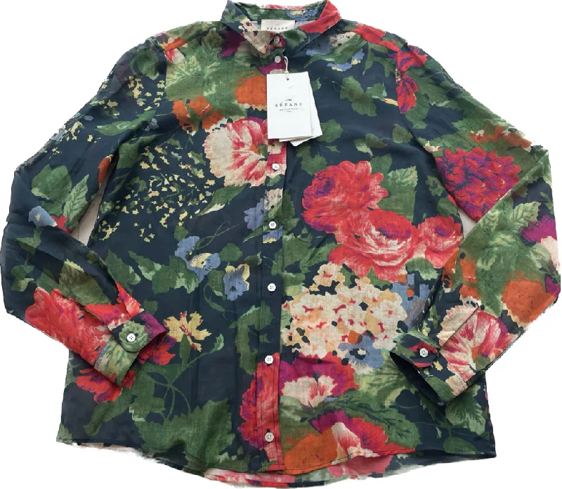 Sezane Size 34 Shirts (Pre-owned)-- Zippered Buttoned Snapped