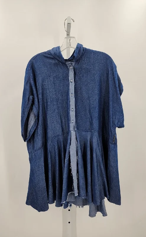Paper Temples Size M Shirts (Pre-owned)-- Lace Blend Ribbed Blend Corduroy Blend
