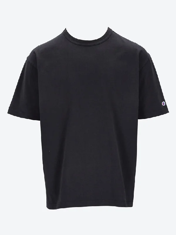Crewneck t shirt-- Polka Dot Checkered Tartan