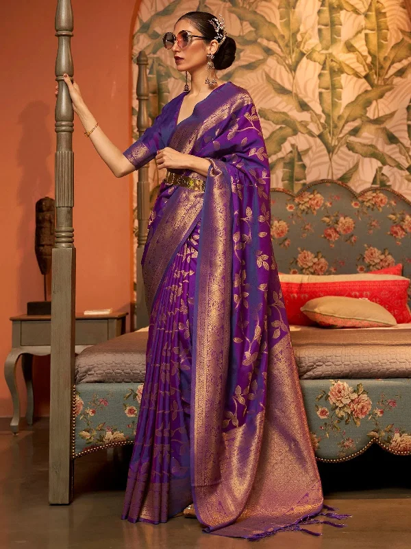 Saree Mall Women's Blend Purple Woven Design Designer Saree With Blouse Piece-KAFILA249001 Backless Summer Blouse Saree Mall Women's Blend Purple Woven Design Designer Saree With Blouse Piece-KAFILA249001 Backless Summer Blouse