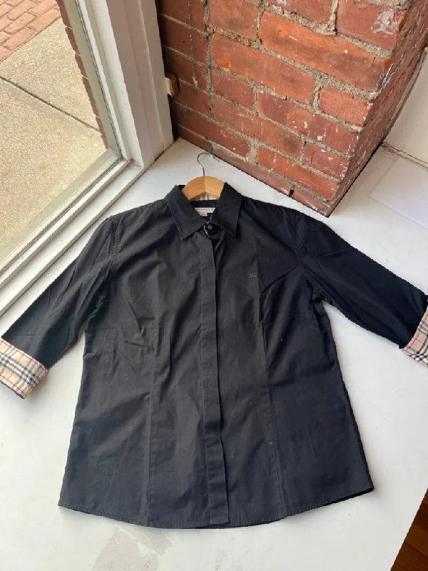 Burberry Size L Shirts (Pre-owned) -- Basic T-Shirt Crew Neck Short Sleeve