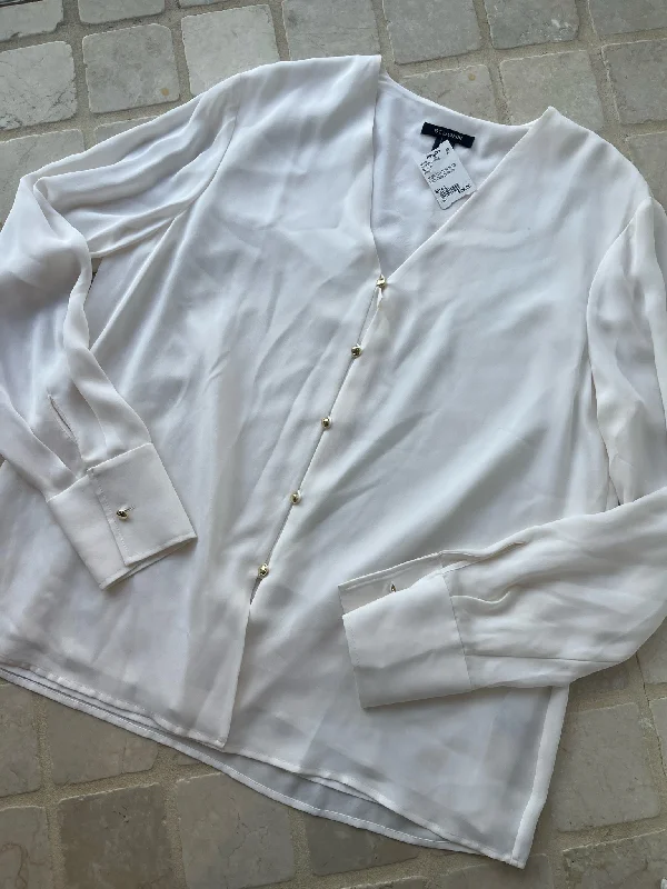 St. John Size L Shirts (Pre-owned)-- Chenille Brocade Lace