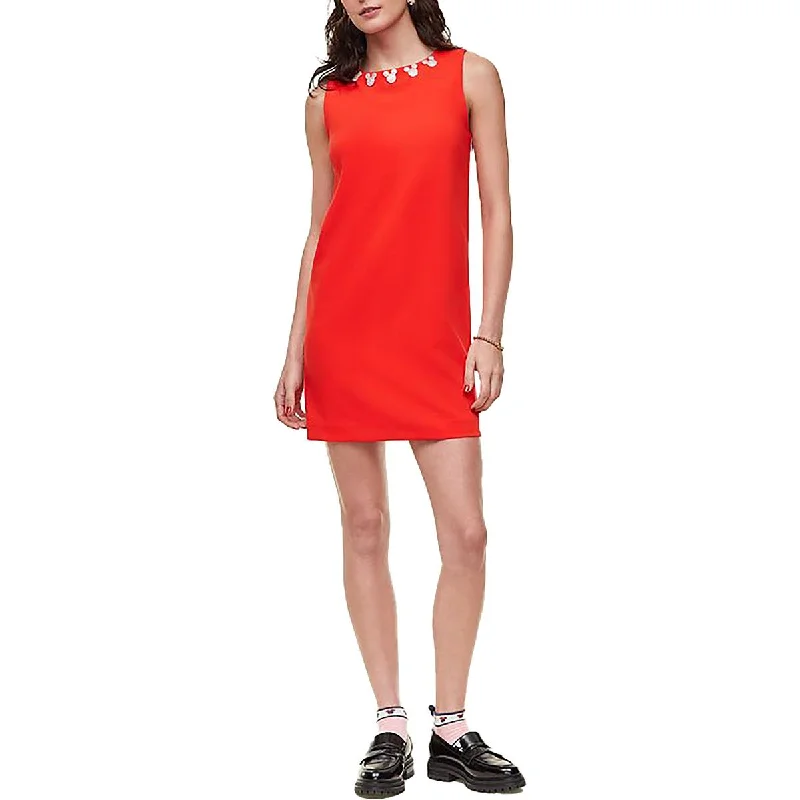 Minnie Womens Sleeveless Mini Shift Dress Tunics Occasion special