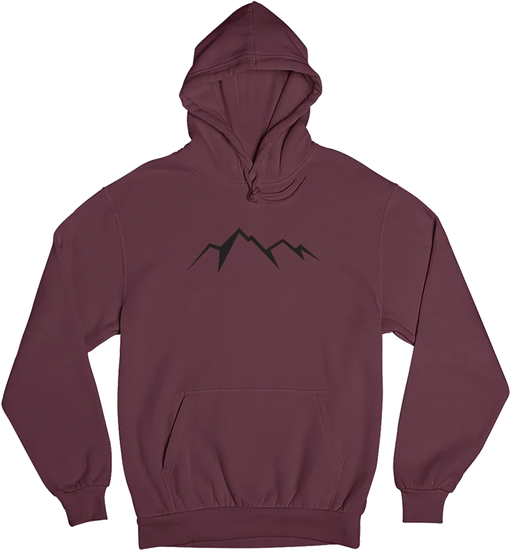 Bergwächter - Unisex Organic Hoodie Hoodie with Tied Waist Feminine Flattering