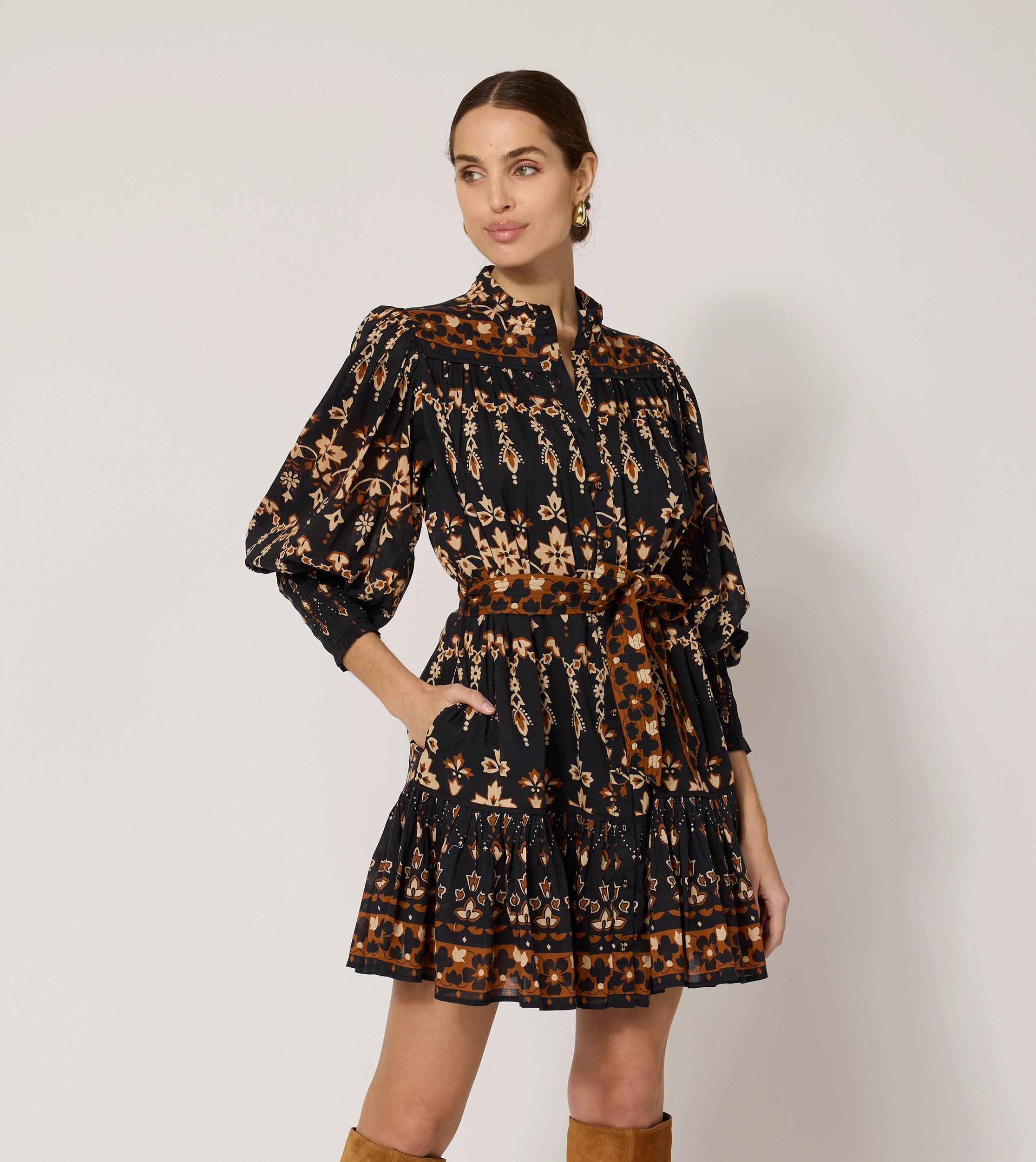 Vanessa Mini Dress | La Vie Cozy A-Line Mini Dress