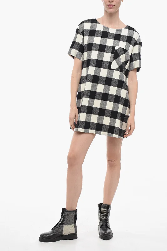 Woolrich Checkered ARCHIVE Dress M Standard size Tunics Exclusive limited
