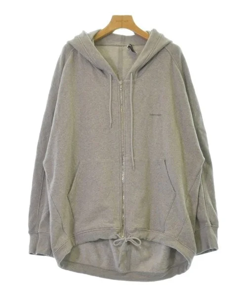 BALENCIAGA Hoodies Hoodie with Mock Neck Collared Structured