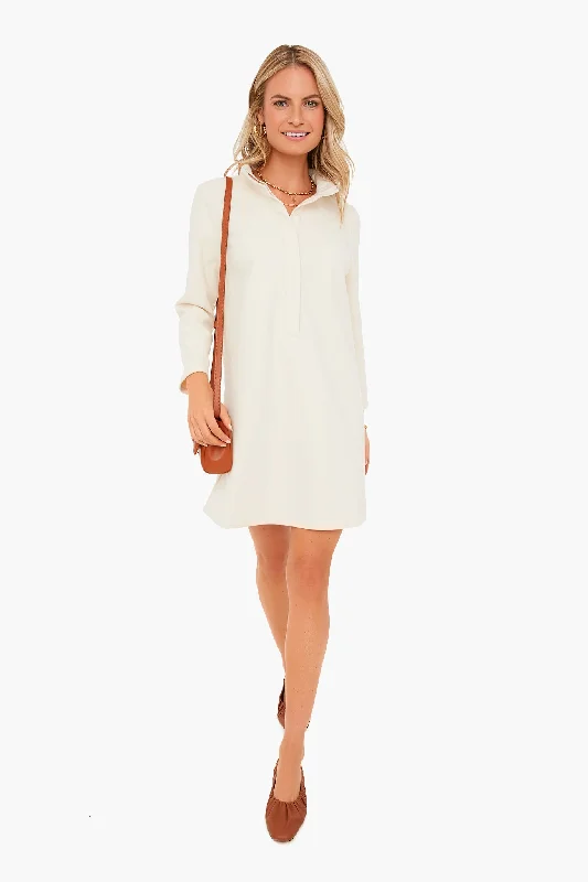 Winter White Avery Dress Tunics Chic fashionable