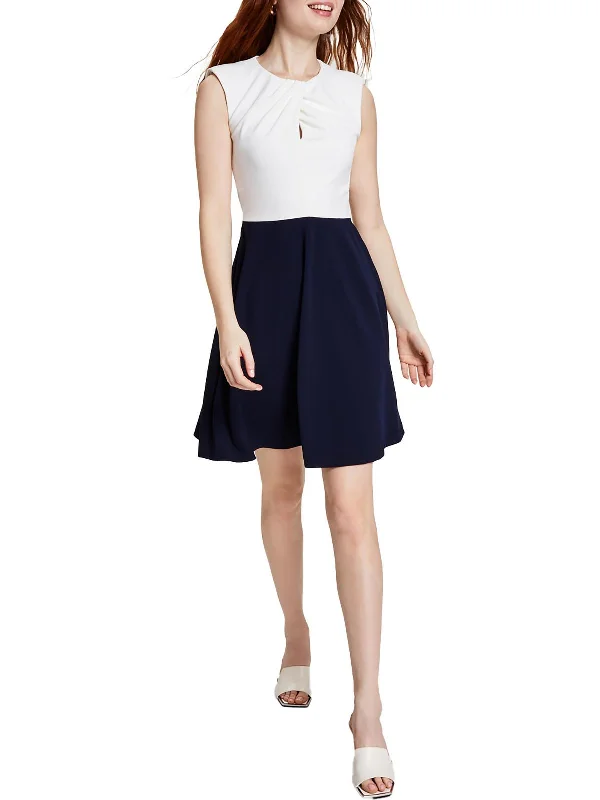 Womens Mini Fit & Flare Cocktail And Party Dress Tunics Prom sequined