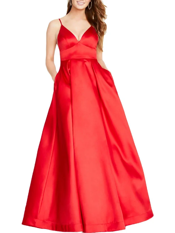 Juniors Womens V Neck Formal Evening Dress Tunics Fleece cozy