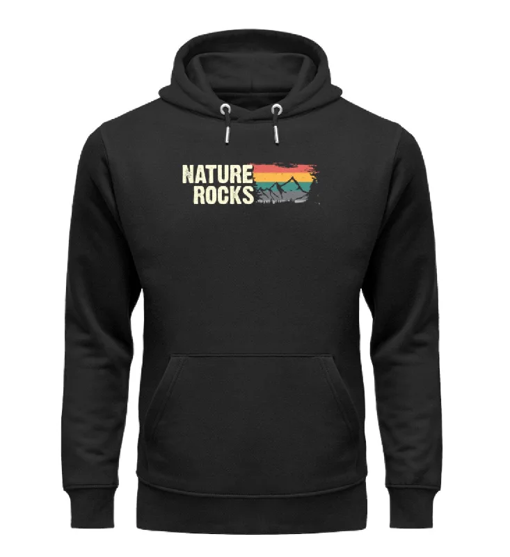 Nature Rocks - Unisex Premium Organic Hoodie Hoodie with Hood Adjustable Protection