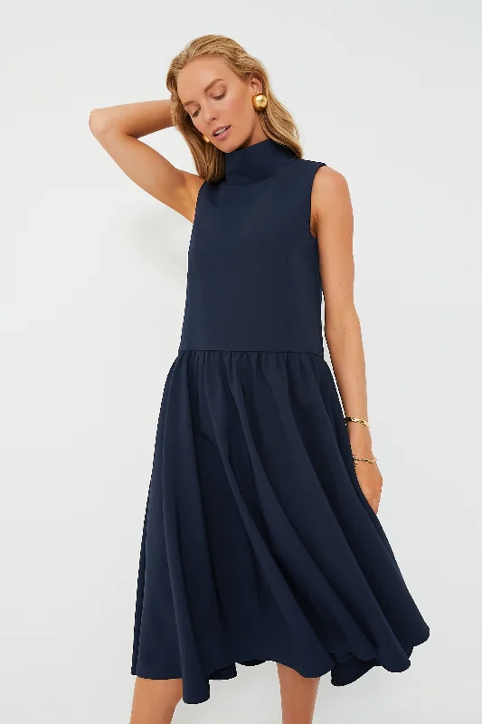 Navy Aerin Dress Tunics Ceremony elegant