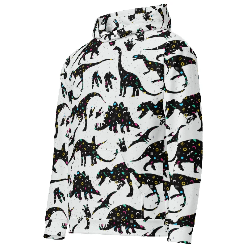 Crazy 90's - Dinosaur Hoodie Hoodie with Mesh Breathable Sporty
