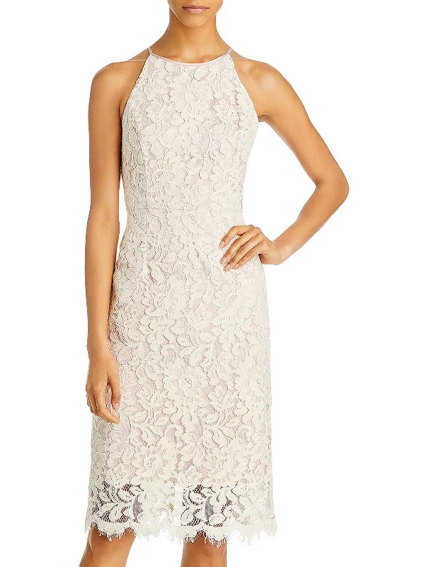 Womens Lace Midi Cocktail and Party Dress Tunics Handmade artisanal