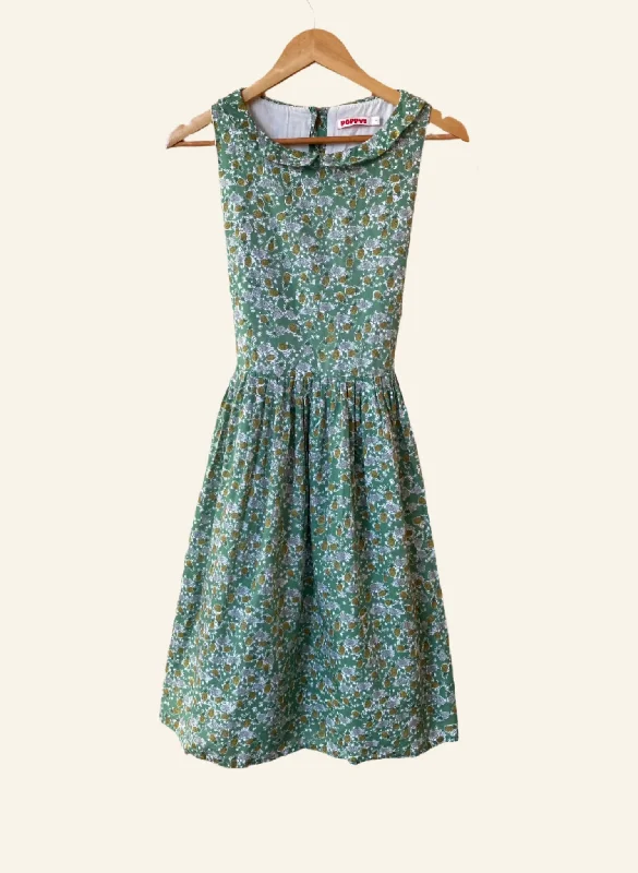 PRE LOVED - Iris Pinafore Dress - Pinapple print Tunics Versatile all-occasion