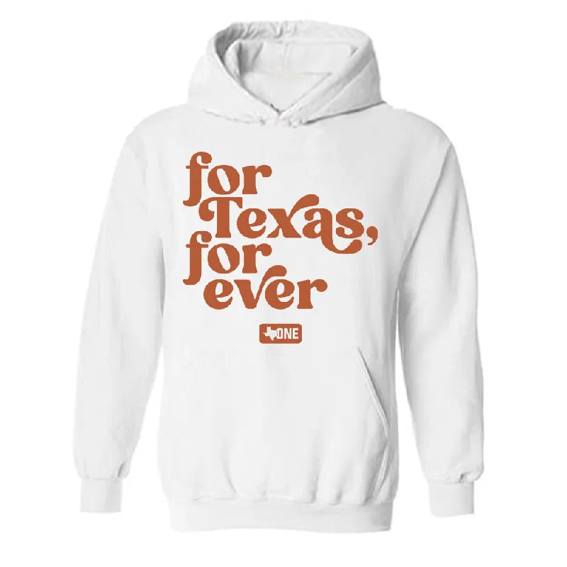Texas - NCAA Women's Basketball : Rori Harmon - Hooded Sweatshirt Hoodie with Hem Embroidery Detailed Premium Texas - NCAA Women's Basketball : Rori Harmon - Hooded Sweatshirt Hoodie with Hem Embroidery Detailed Premium