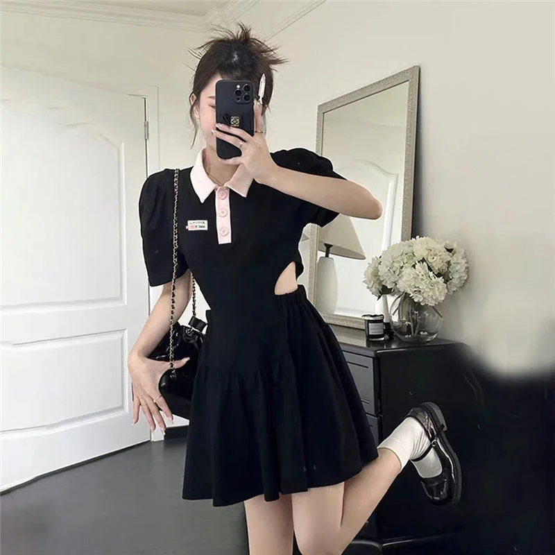 Summer dress mini dress new school LL-279 Comfortable Bodycon Mini Dress