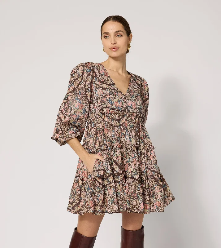 Francesca Mini Dress | Divina Fashionable Lace Mini Dress