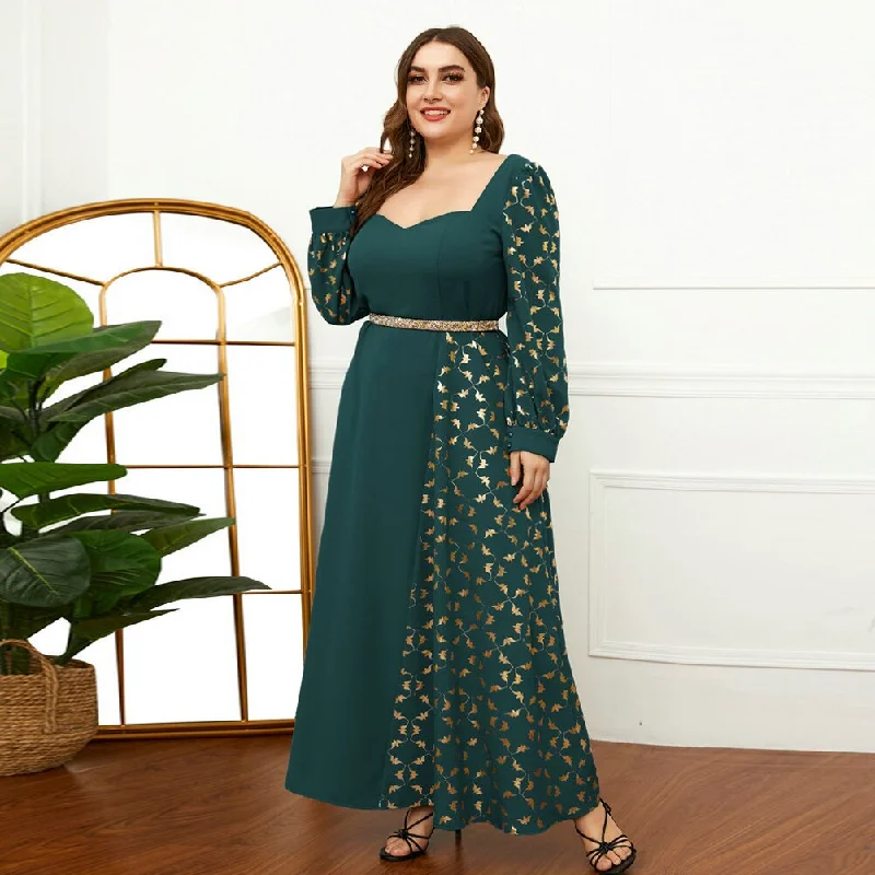 BerriesJam - 2024Plus Size Middle East Arab Muslim Elegant Vintage Party Dress Tunics Hiking breathable BerriesJam - 2024Plus Size Middle East Arab Muslim Elegant Vintage Party Dress Tunics Hiking breathable