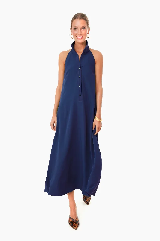 Navy Jagger Dress Tunics Yoga stretchy