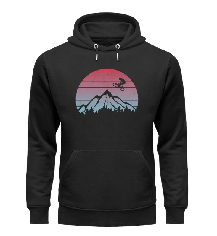 Mountainbiken Vintage - Unisex Premium Organic Hoodie Hoodie with Logo Branding Identity