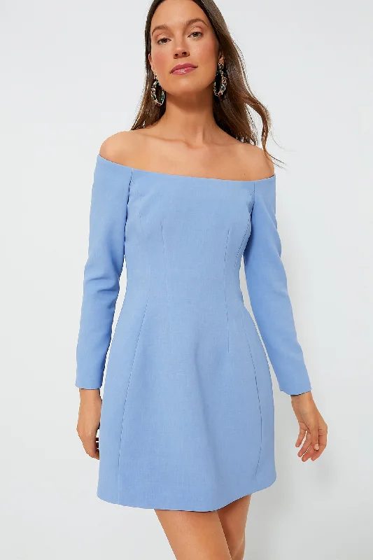 Cornflower Blue Blakely Dress Tunics Running lightweight