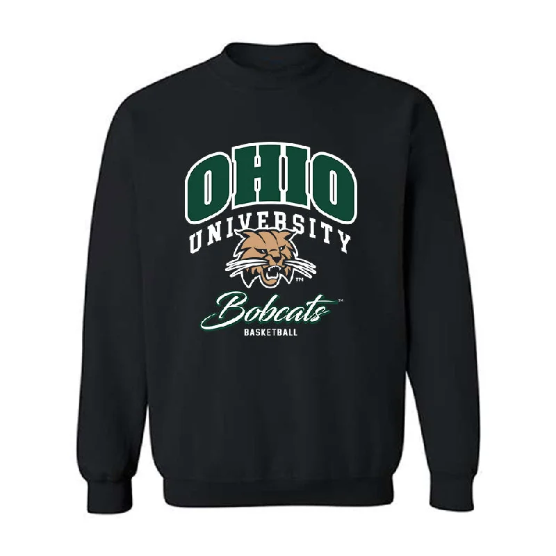 Ohio - NCAA Women's Basketball : Aja Austin - Generic Shersey Crewneck Sweatshirt Hoodie with Thumb Holes Functional Cozy Ohio - NCAA Women's Basketball : Aja Austin - Generic Shersey Crewneck Sweatshirt Hoodie with Thumb Holes Functional Cozy