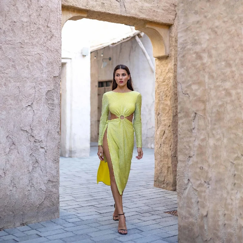 Raya Long Dress Turtleneck Warm Winter