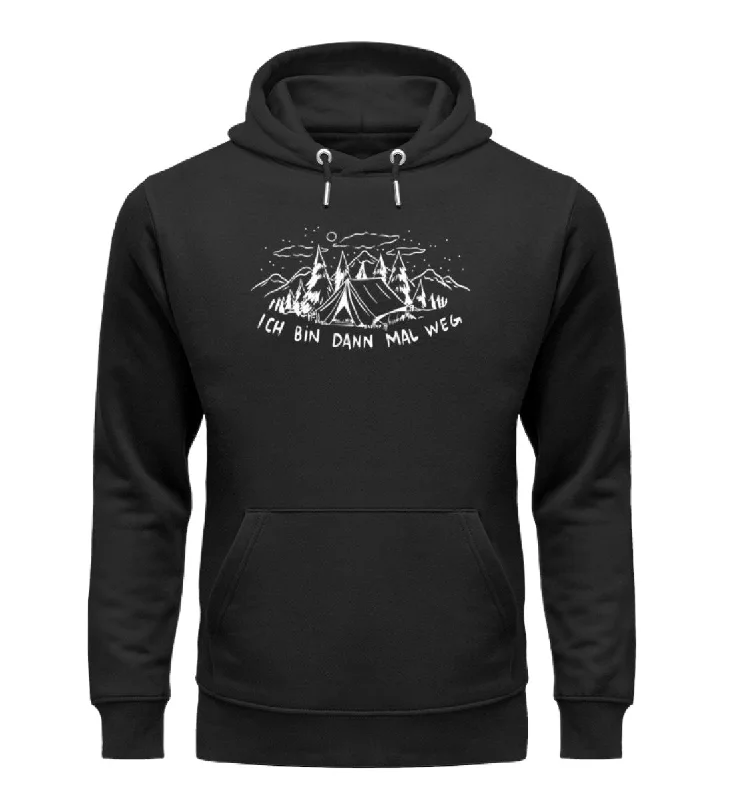 Ich bin dann mal weg - Unisex Premium Organic Hoodie Hoodie with Ribbed Hem Stretchable Secure Ich bin dann mal weg - Unisex Premium Organic Hoodie Hoodie with Ribbed Hem Stretchable Secure