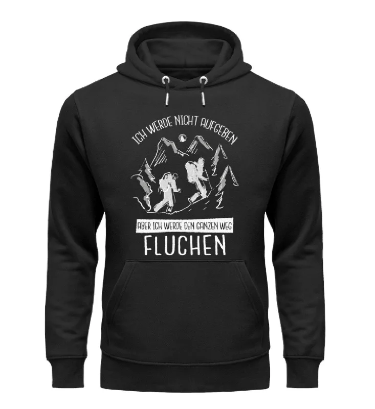 Ich werde nicht aufgeben - Unisex Premium Organic Hoodie Hoodie with Gradient Ombre Colorful Ich werde nicht aufgeben - Unisex Premium Organic Hoodie Hoodie with Gradient Ombre Colorful