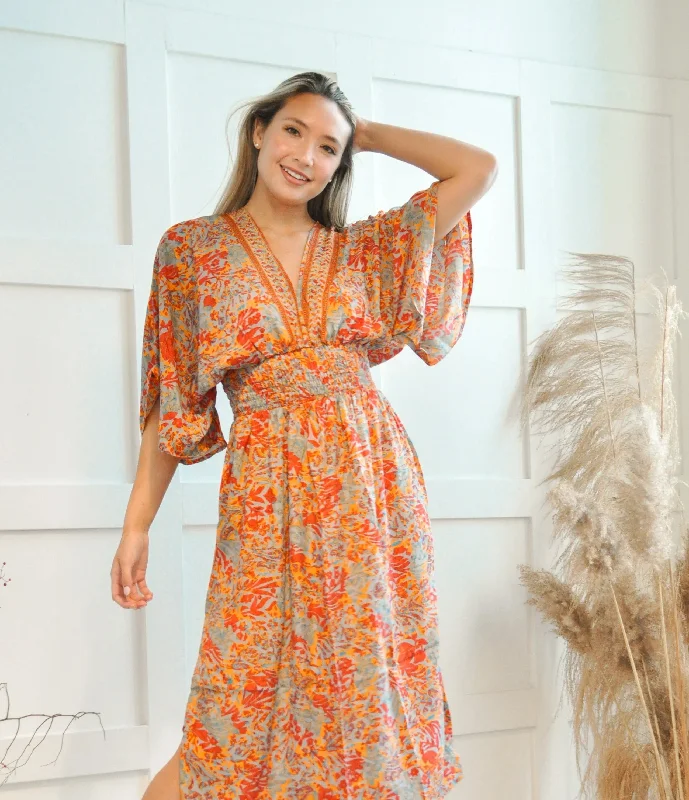 Short Rhythms Dress - Eco Couture Tunics Seasonal trendy