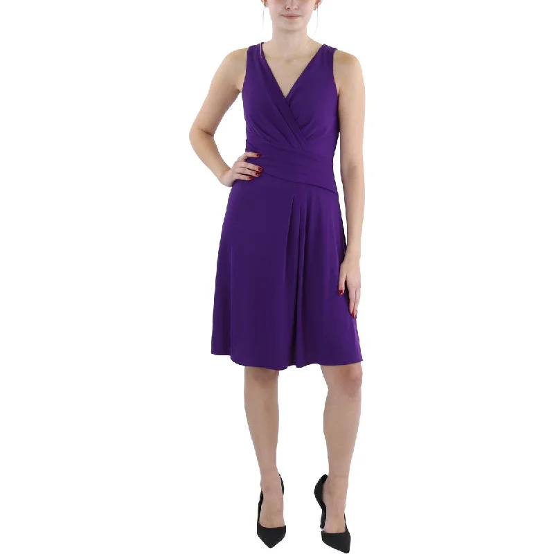 Womens Drapey Midi Cocktail And Party Dress Tunics Trousers formal