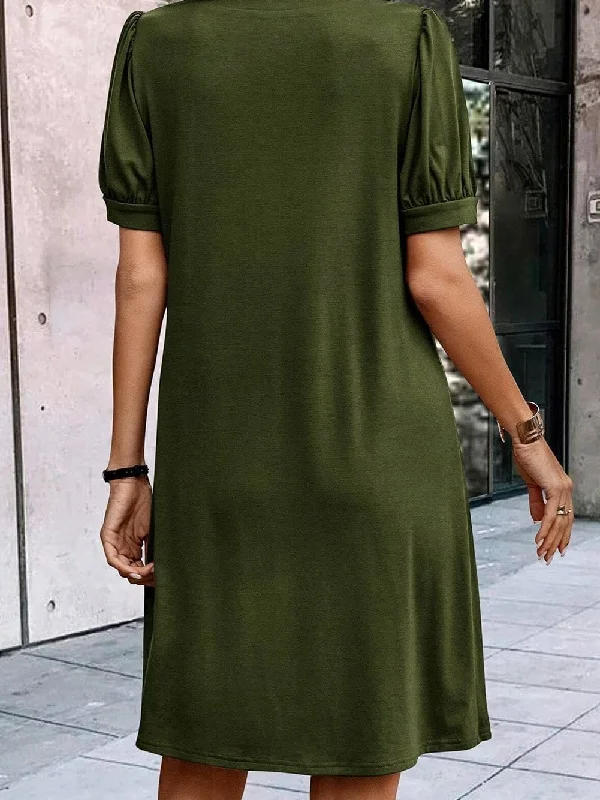 Casual Mini Dress Trendy A-Line Mini Dress
