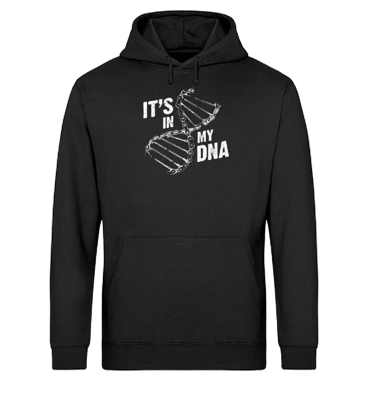 Its in my DNA - Unisex Organic Hoodie Hoodie with Full-Zip Functional Layering