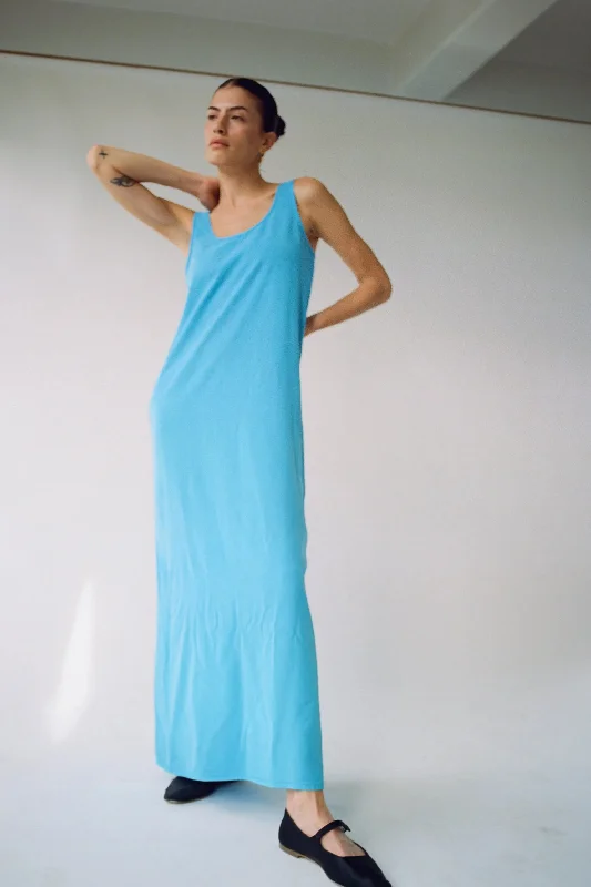 Washed Cupro Dress Tunics Trendy modern