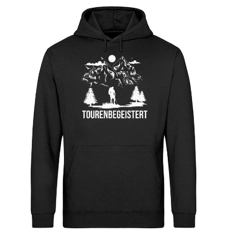 Tourenbegeisterung - Unisex Organic Hoodie Hoodie with Logo Branding Identity