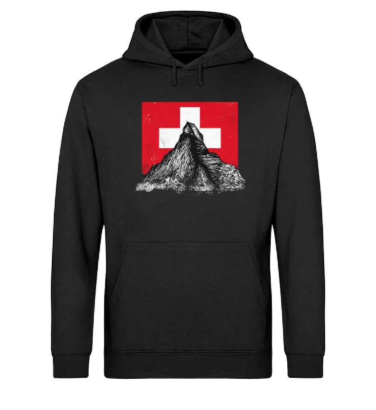 Walliser Alpen Schweiz - Unisex Organic Hoodie Hoodie with Toggle Buttons Decorative Unique Walliser Alpen Schweiz - Unisex Organic Hoodie Hoodie with Toggle Buttons Decorative Unique